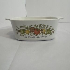 Vintage Corning Ware Le Persil La Sauge‎  A-1 1/2-B